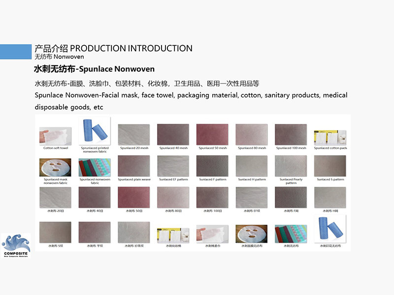 Sprunlaced nonwoven