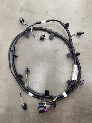 Rear bumper harness